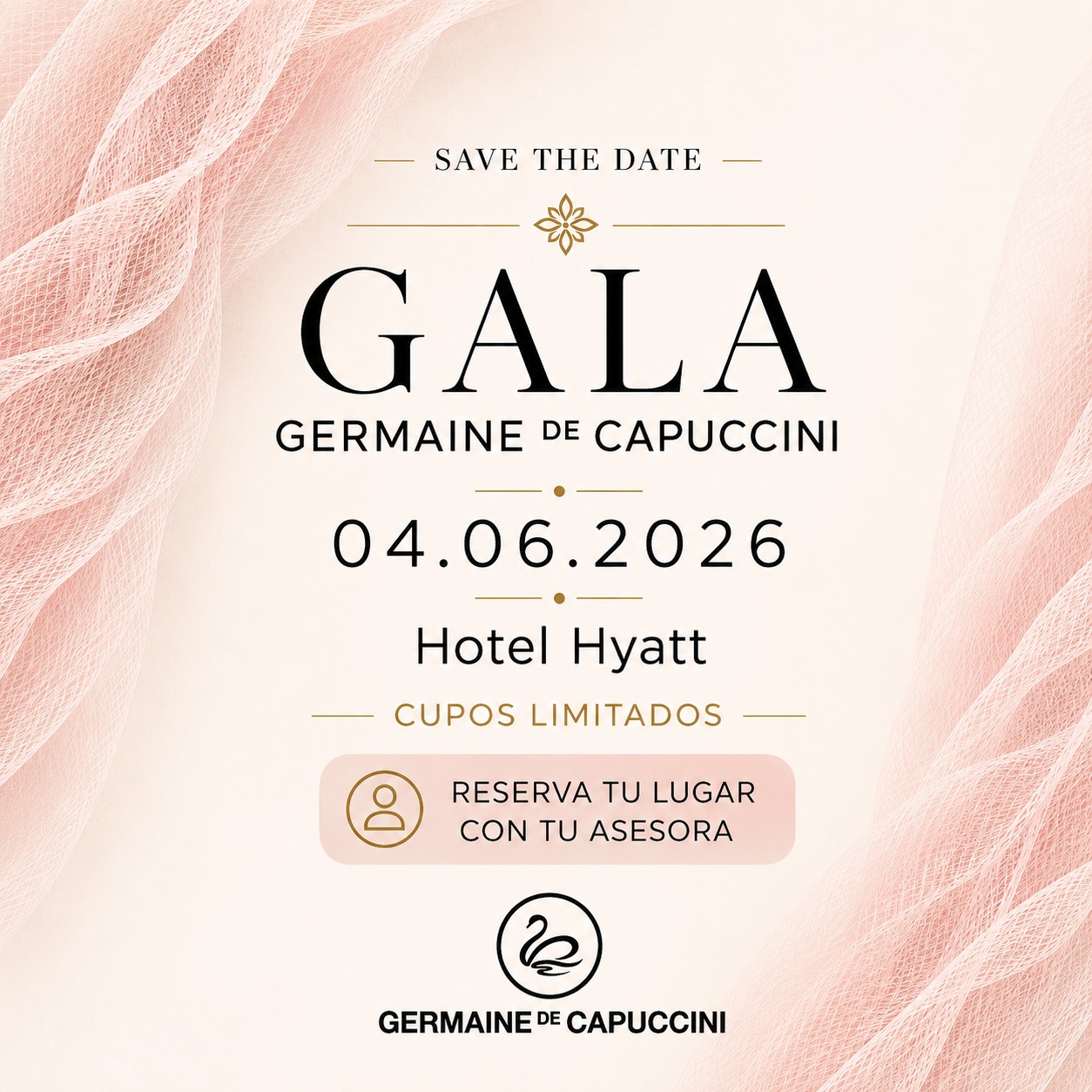 Gala Germaine de Capuccini 2026 en Uruguay